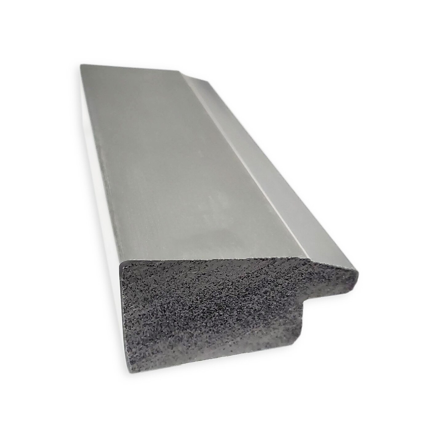 Vista Brushed Nickel Narrow Framed Corkboard, Grey Cork