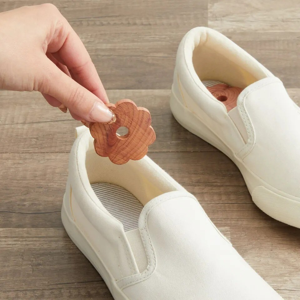 36-Pack Cedar Rings for Hangers, Closet and Drawer Clothes Storage Freshener