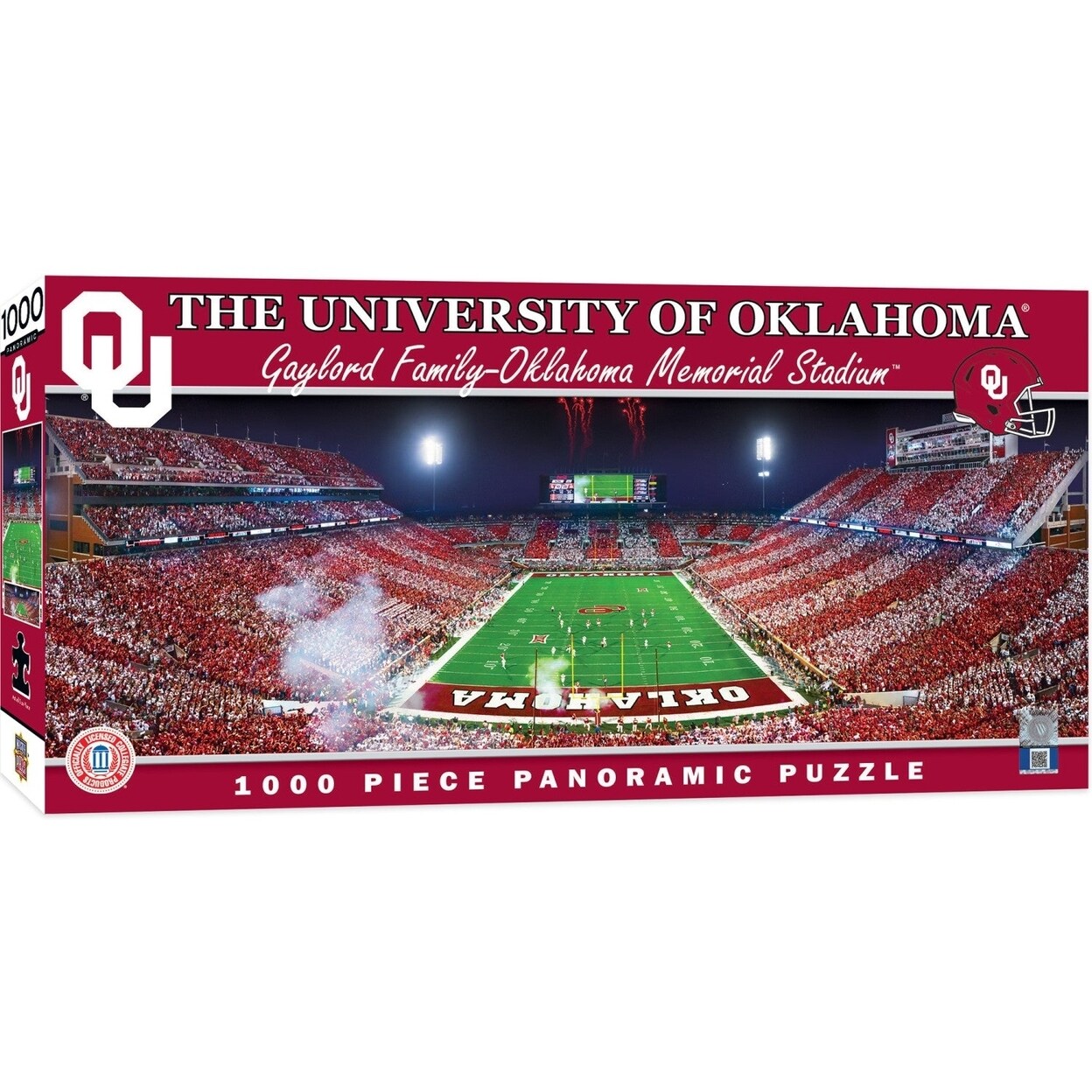 MasterPieces Oklahoma Sooners - 1000 Piece Panoramic Jigsaw Puzzle - End View