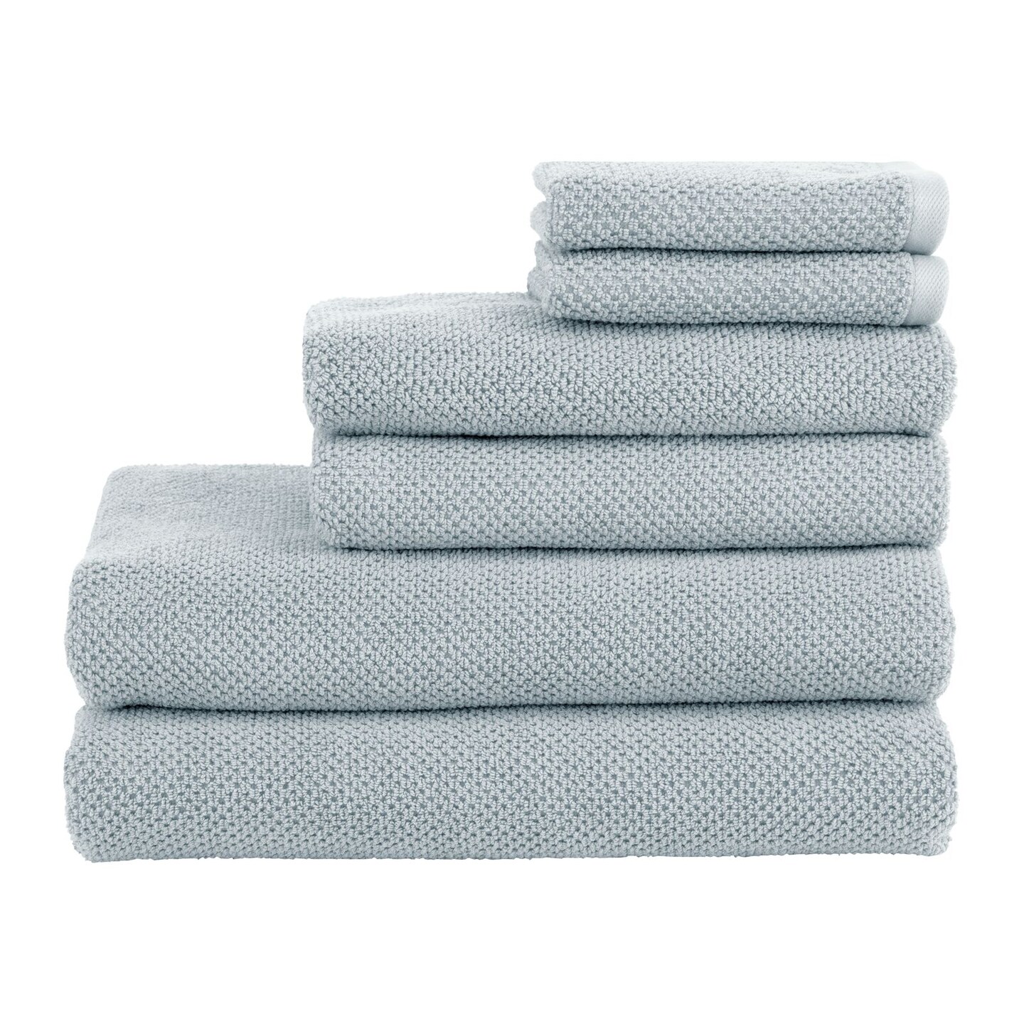 Nate Home by Nate Berkus Cotton Textured Weave Bath Towel Set