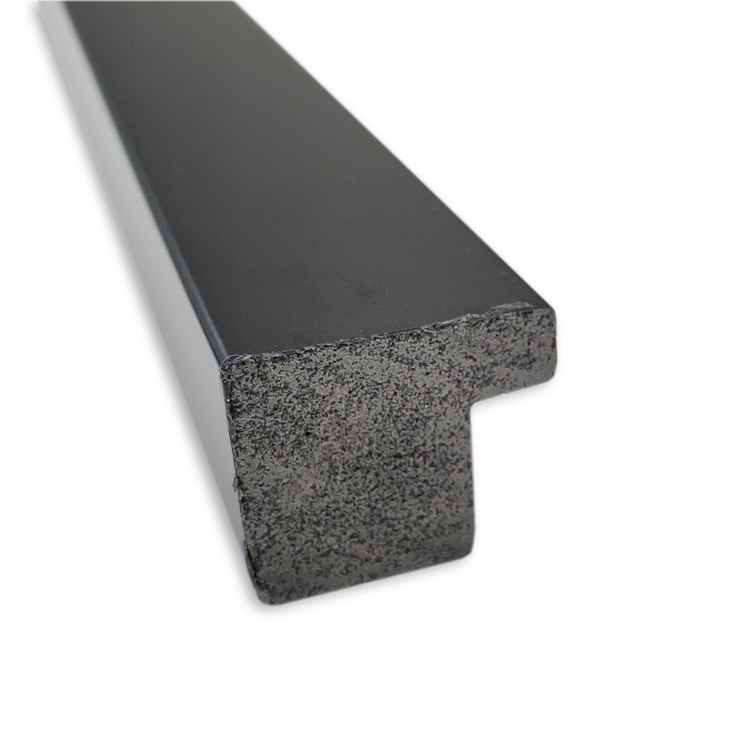 Jet Black Framed Corkboard, Natural Cork
