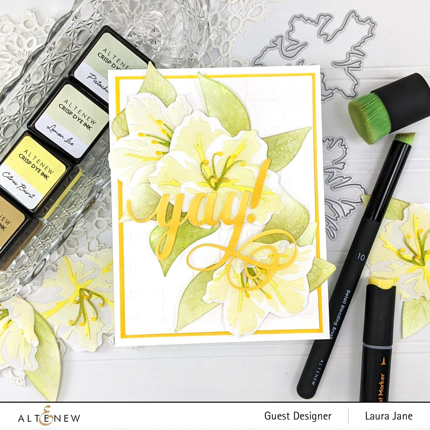 Craft-A-Flower: Sunburst Azalea Layering Die Set