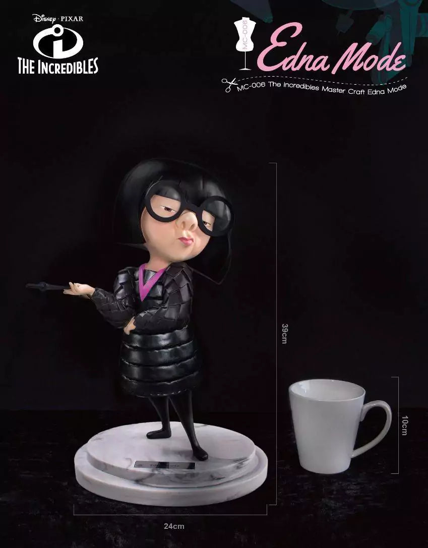 The Incredibles Edna Mode Master Craft Table Top Statue
