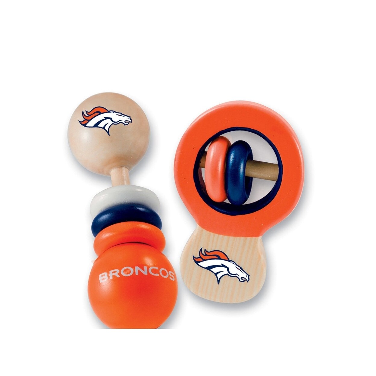 MasterPieces Denver Broncos - Baby Rattles 2-Pack | Michaels