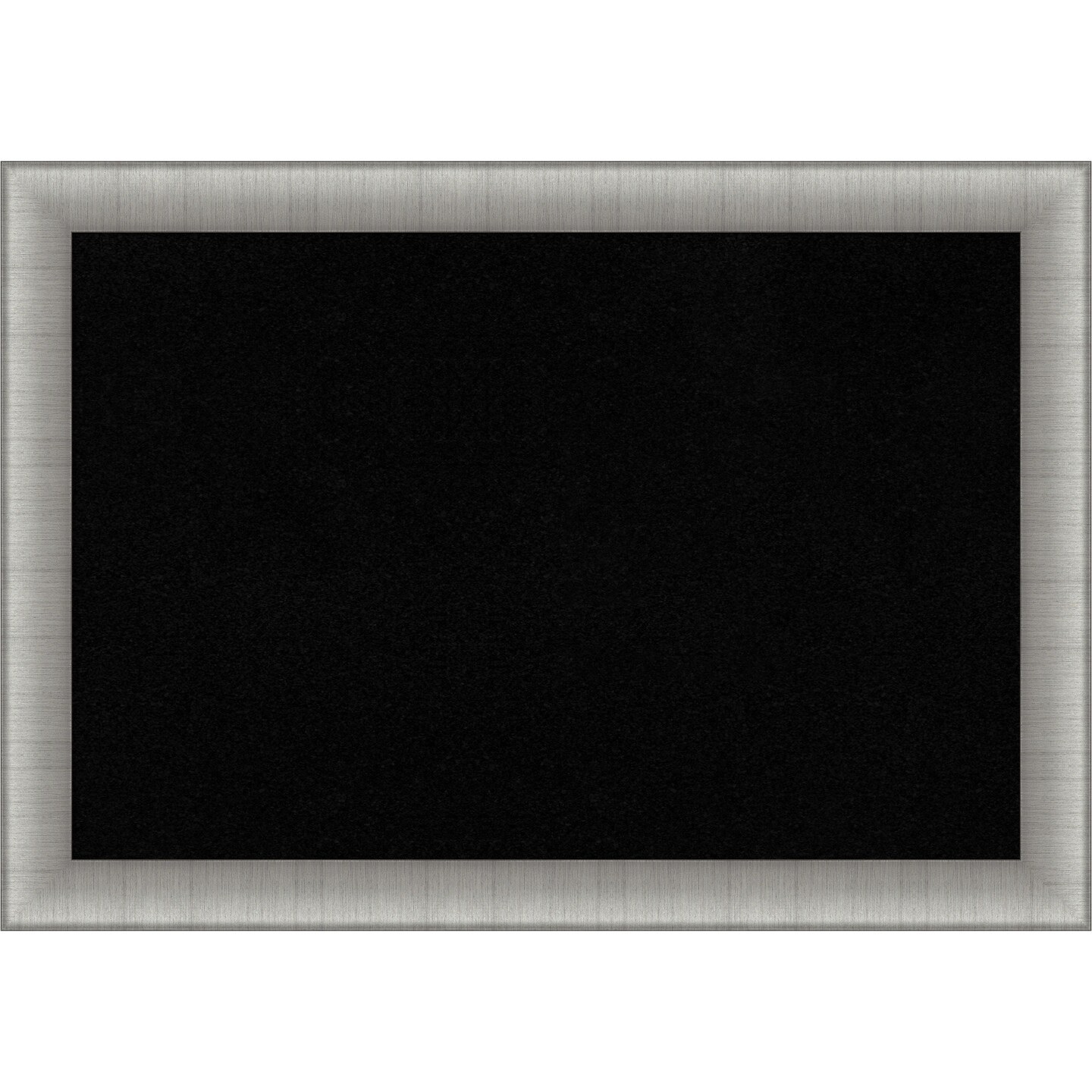 Elegant Framed Corkboard, Black Cork