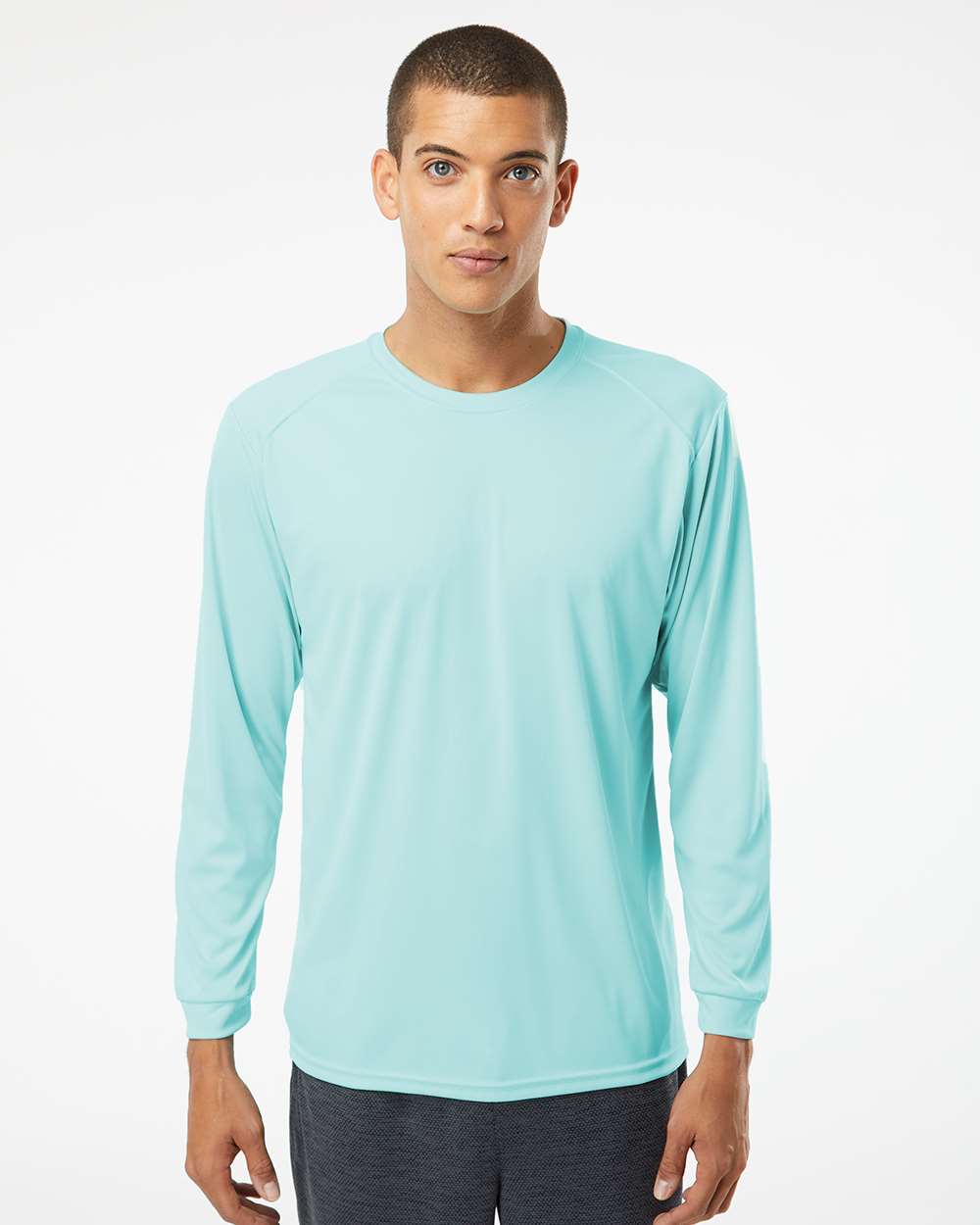 Paragon® Unisex Islander Performance Crewneck Long Sleeve T Shirt