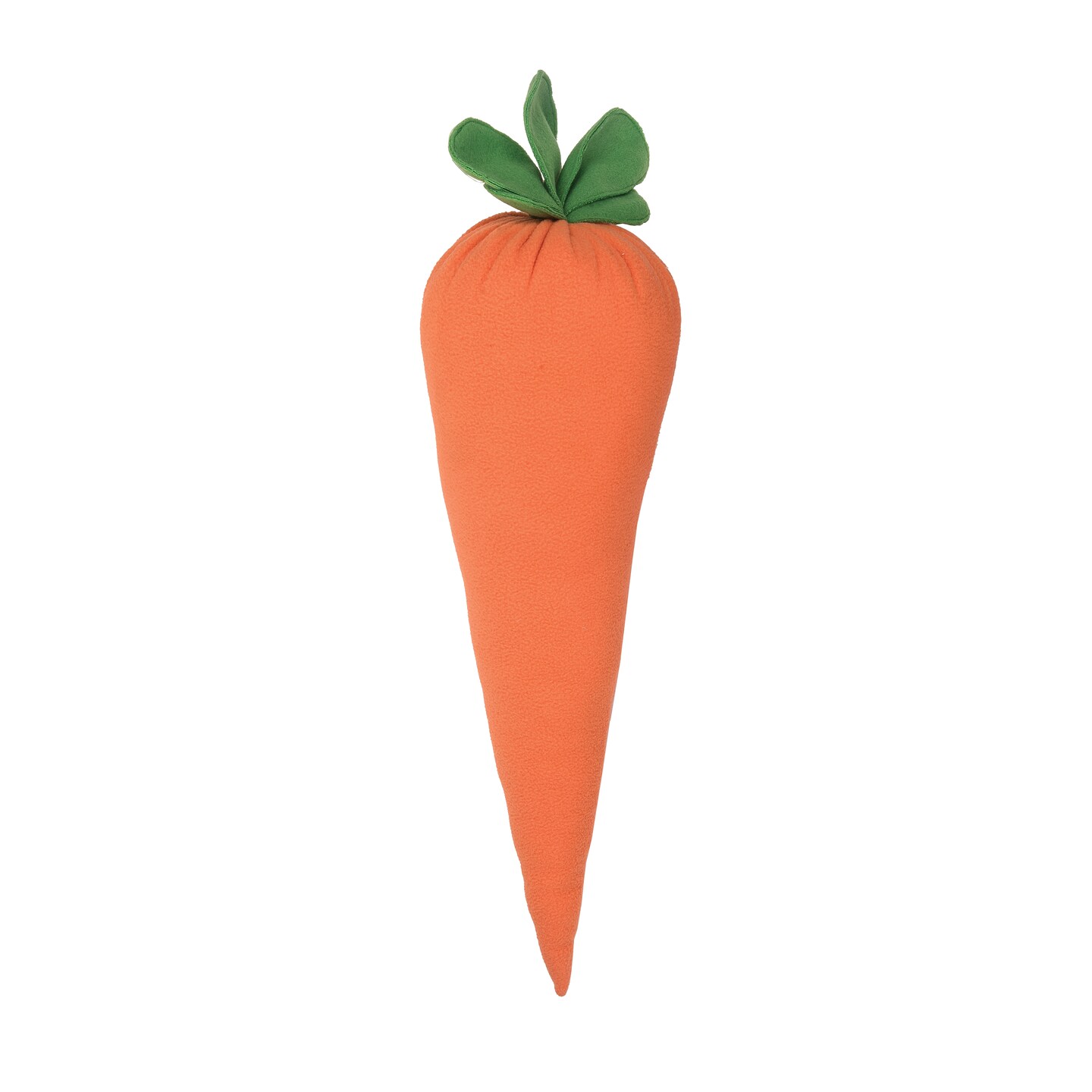 18&#x22; x 9&#x22; Carrot Shaped Easter Decorative Throw Pillow