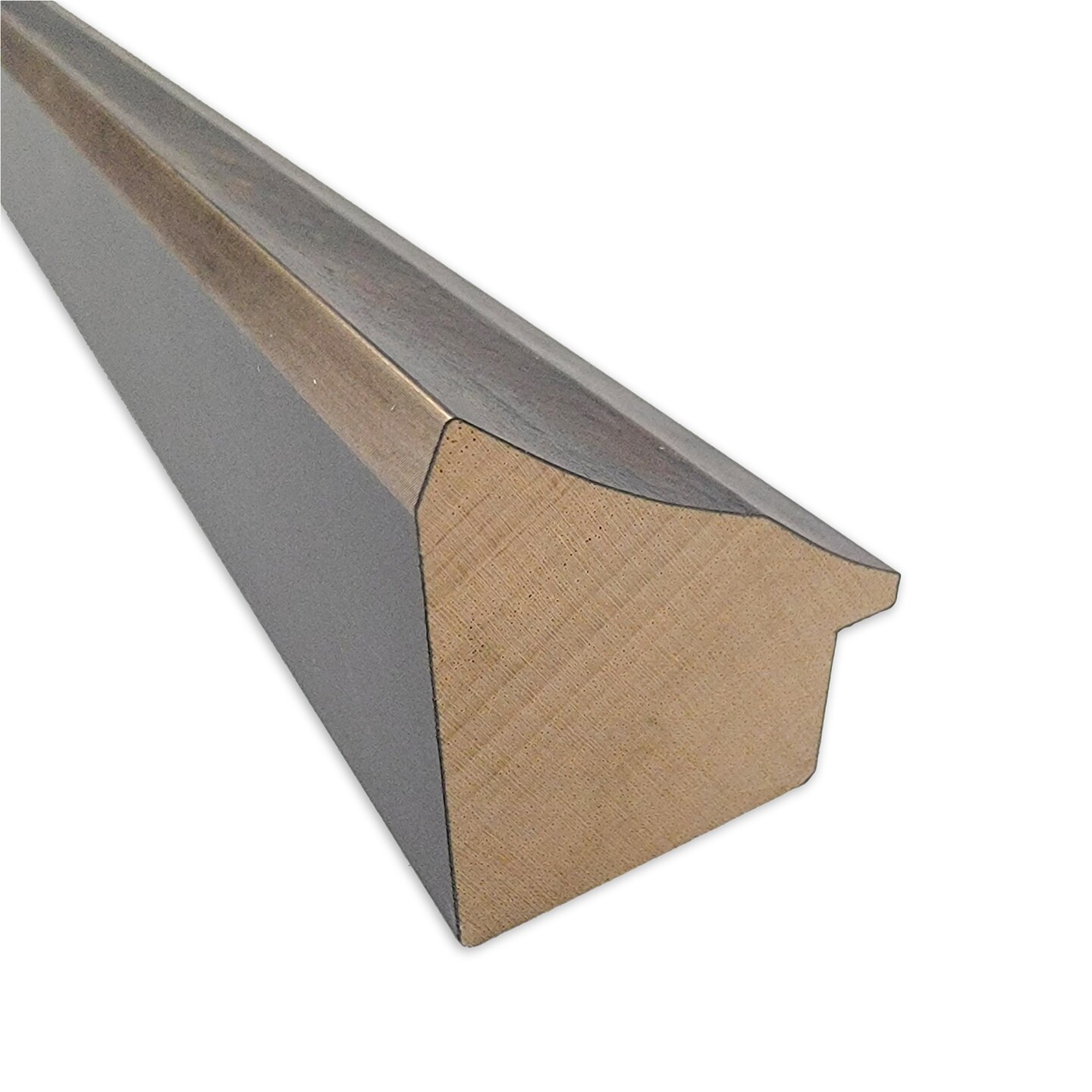Angled Wood Framed Corkboard, Black Cork