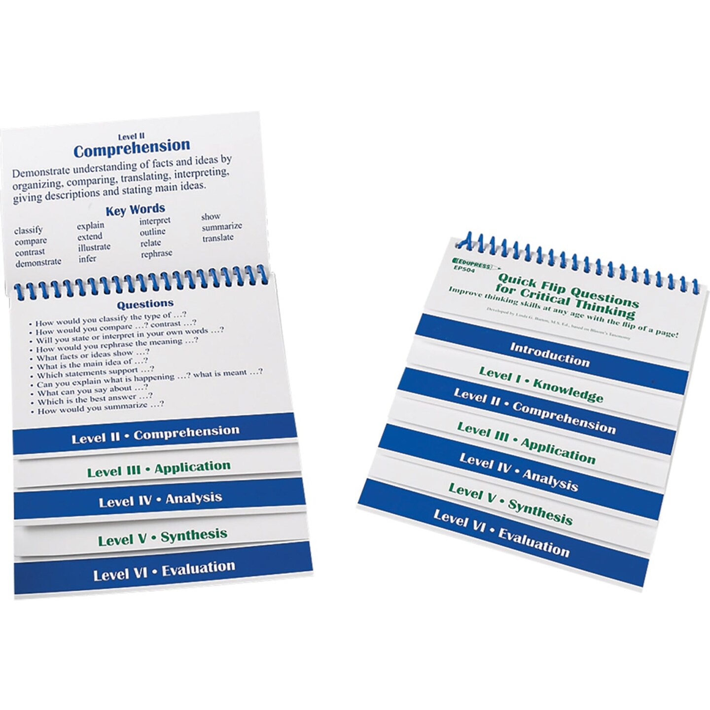 Questions for Critical Thinking Quick Flip Resource&#x2122;, Pack of 4
