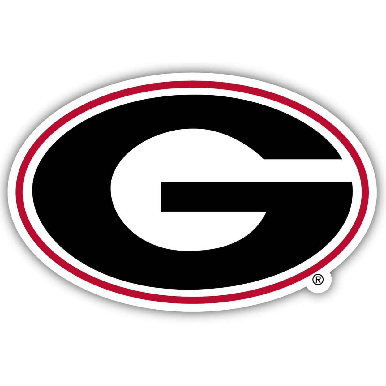 Georgia Bulldogs 4-Inch Elegant School Logo Ncaa Vinyl Decal Sticker For Fans Students And Alumni