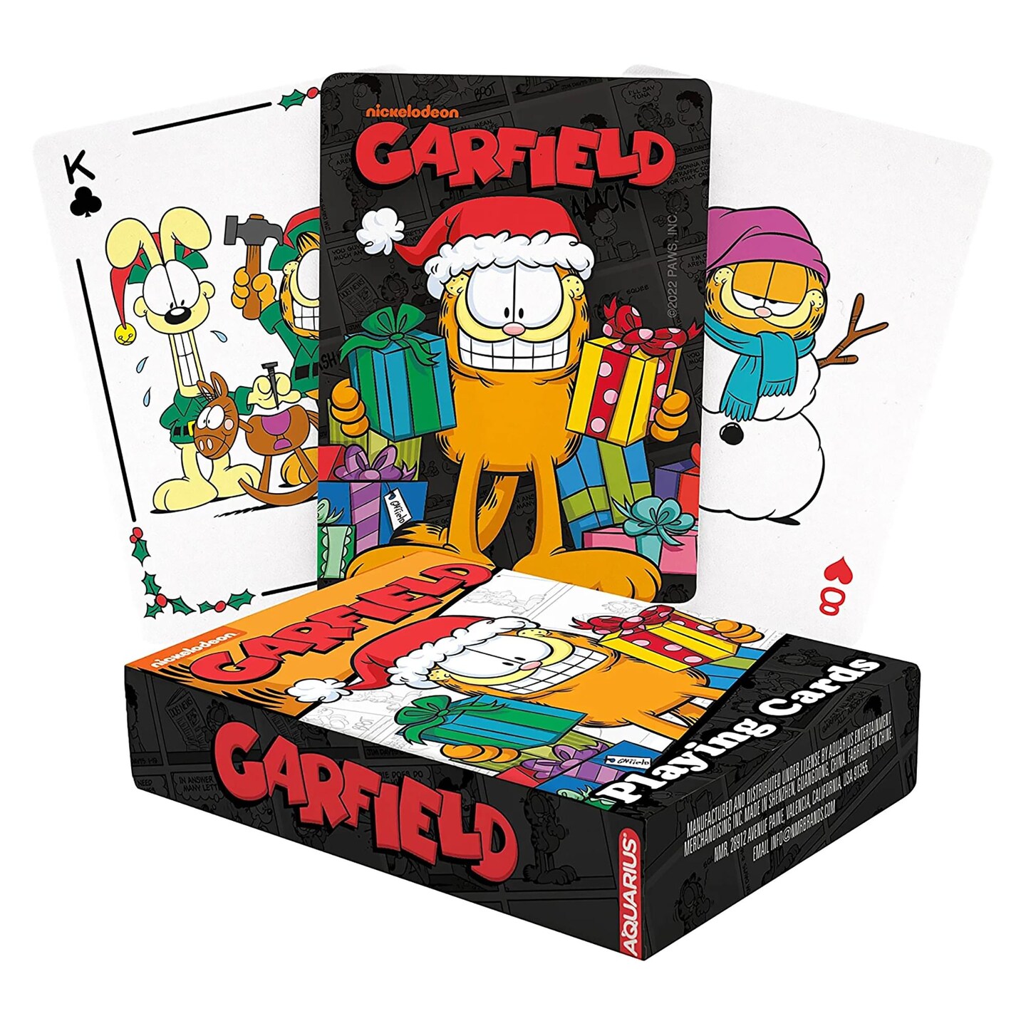 Garfield Christmas Playing Cards