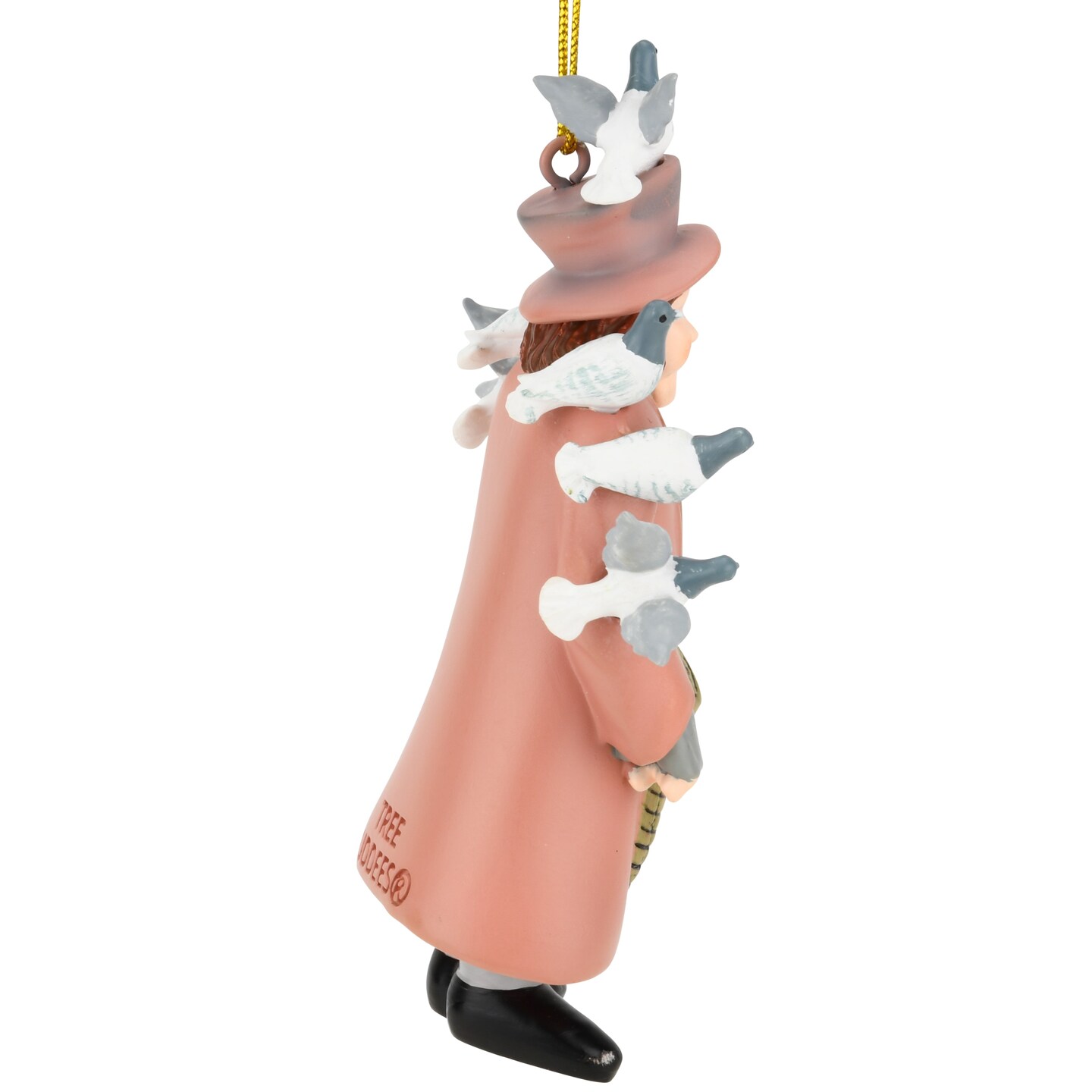 Tree Buddees NYC Central Park Bird Pigeon Lady Christmas Ornament