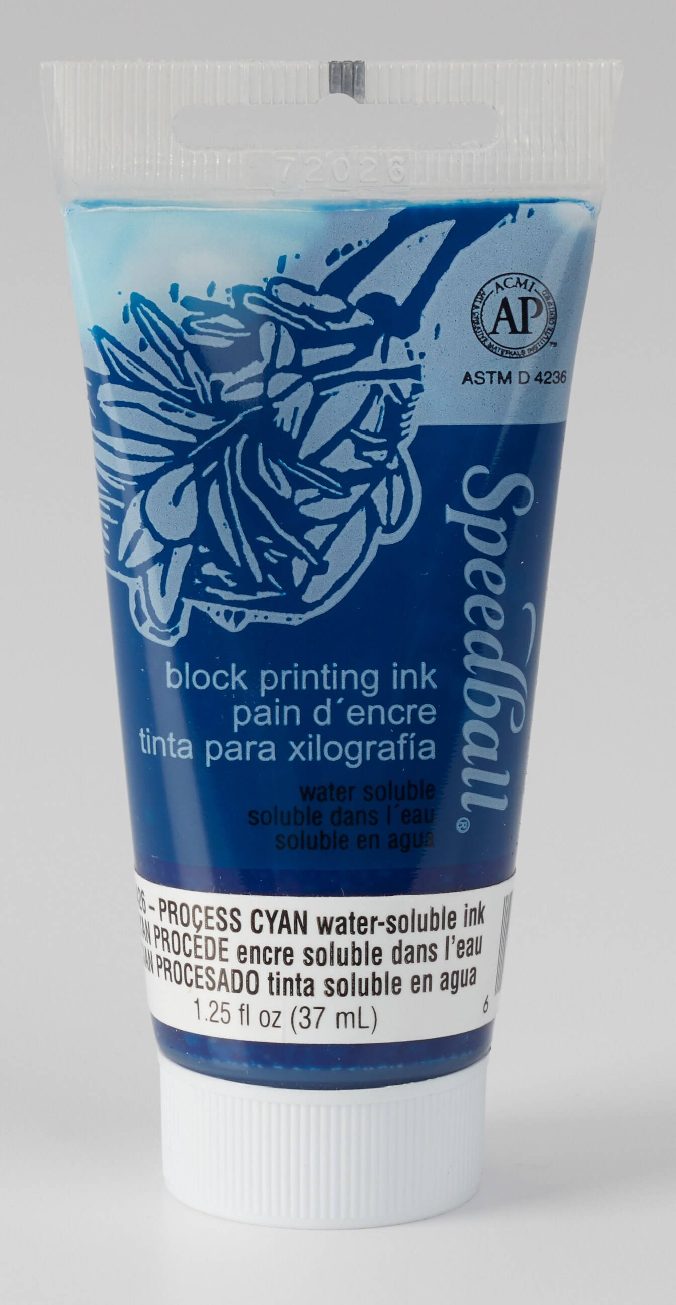 Speedball Block Printing Ink, WaterBased, 1.25 Oz., Process Cyan Michaels
