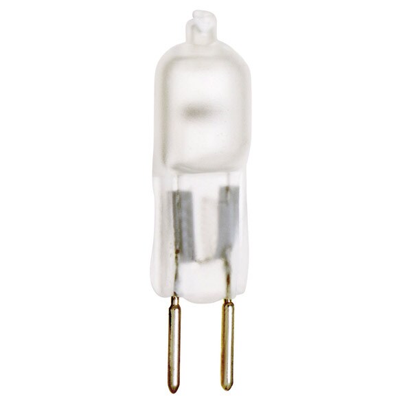 Satco S1912 75W 12V GY6.35 base Frost halogen light bulb