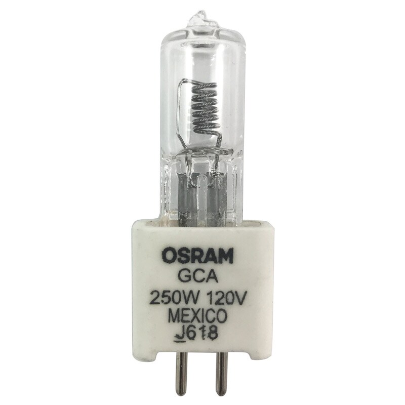 10 Qty. GCA Osram Lamp 120v 250w Bulb 54428 G5.3