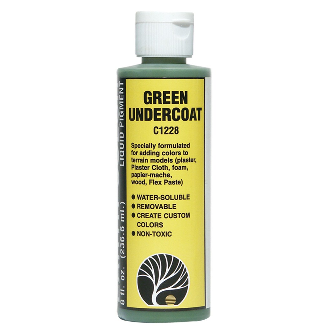 Woodland Scenics Undercoat Terrain Paint, 8 Oz., Green