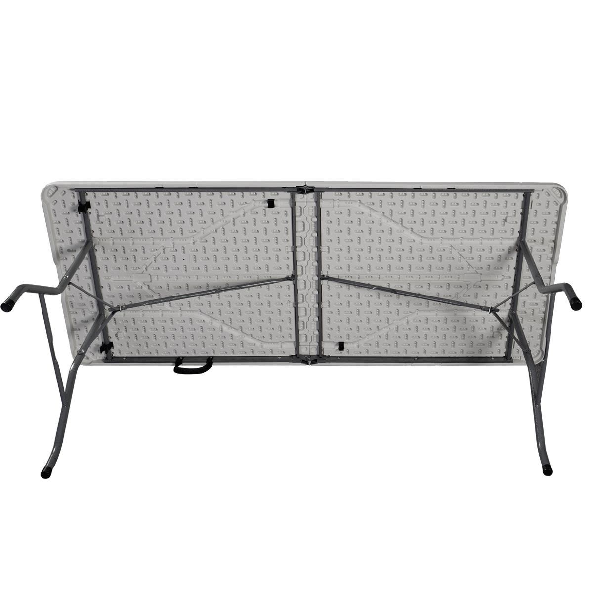 Costway 6&#x27; Folding Table Portable Plastic Indoor Outdoor Picnic Party Dining Camp Tables
