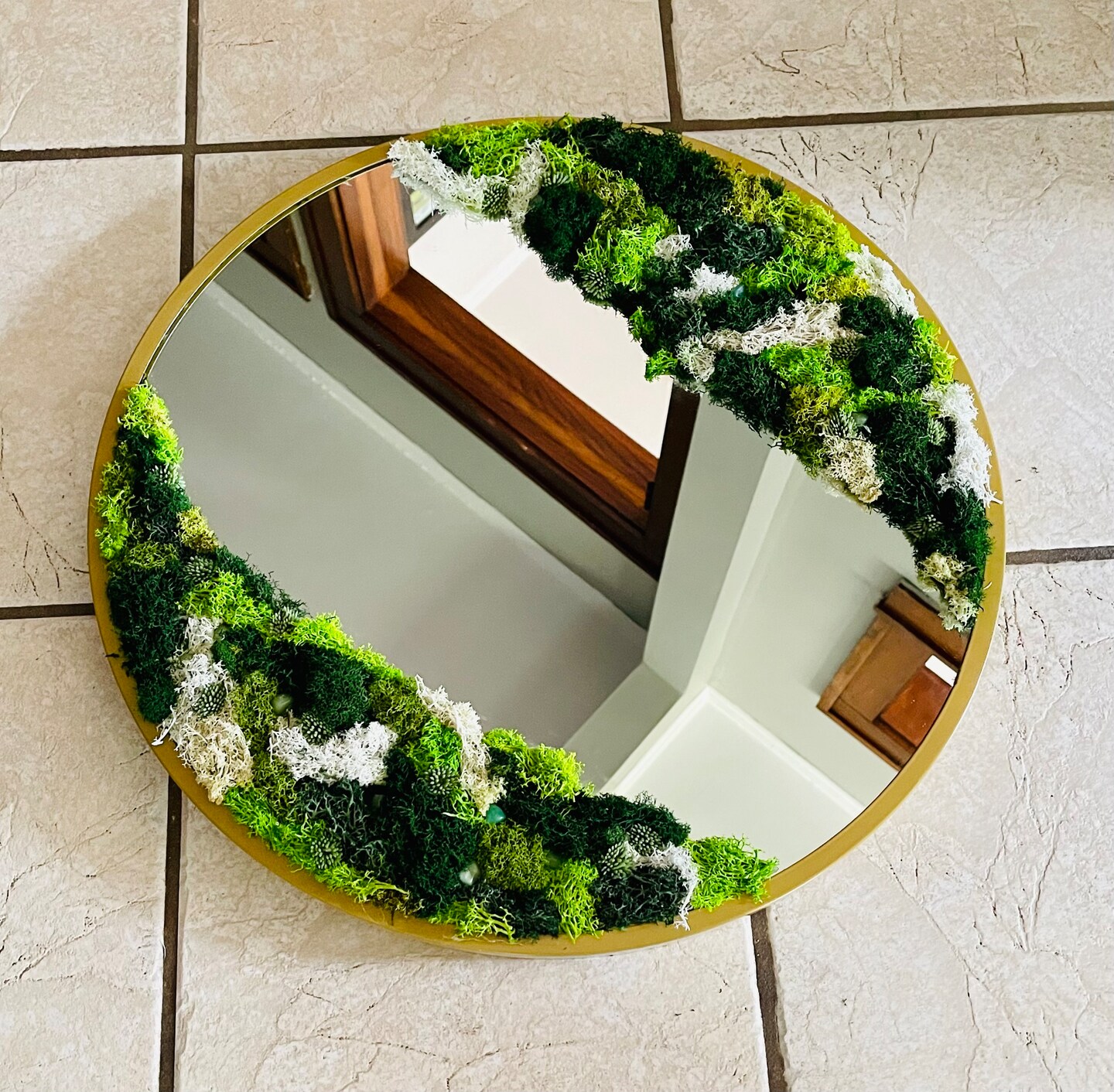 Gold Moss outlet Mirror