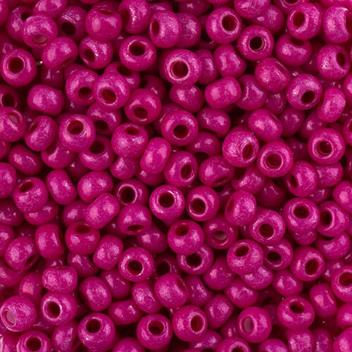 John Bead 8/0 Terra Intensive Czech Glass Seed Beads, 22g