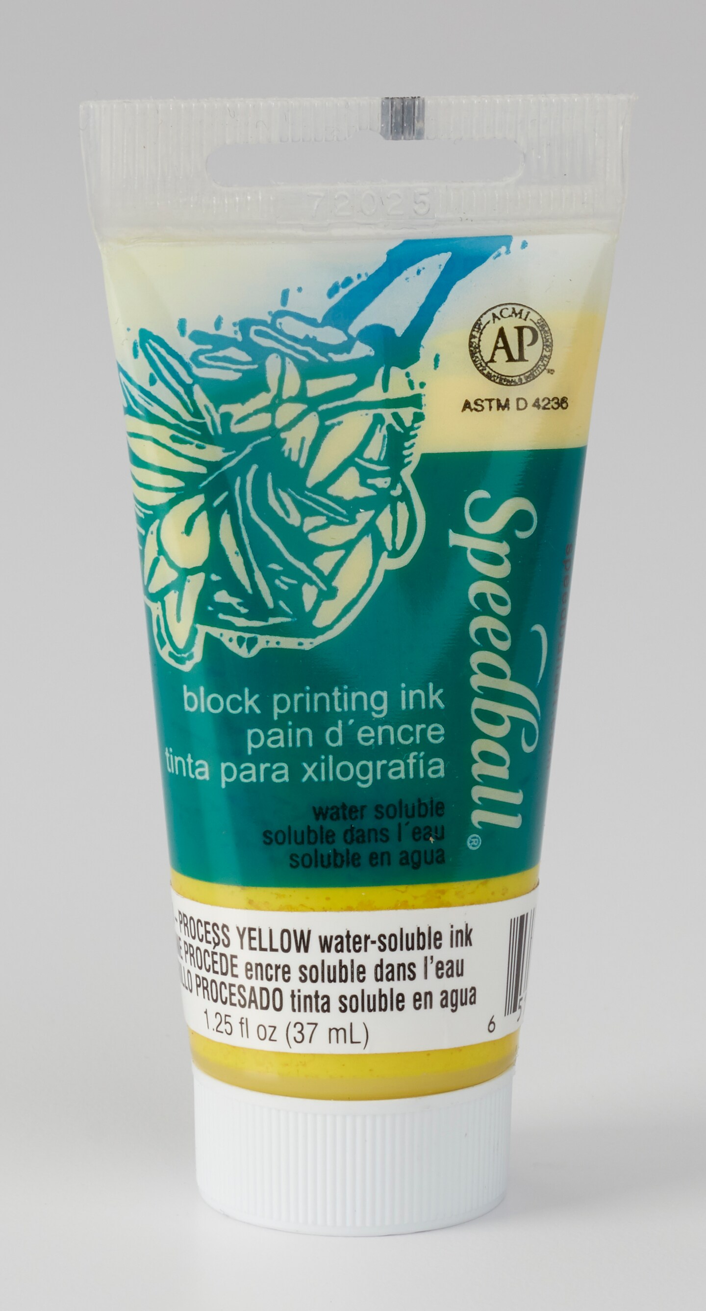 Speedball Block Printing Ink Water Based 1 25 Oz Process Yellow Speedball block printing ink water based 1 25 oz process yellow