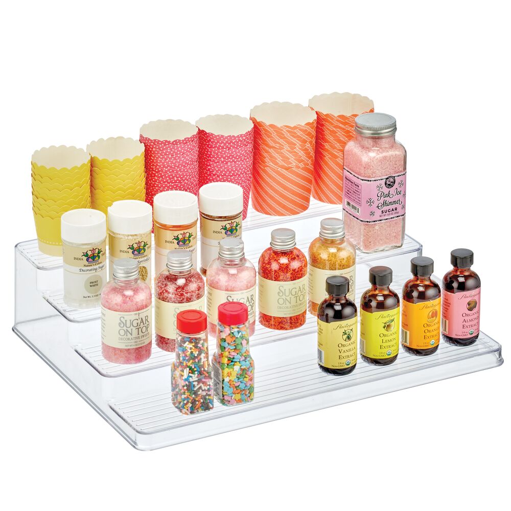 mDesign Plastic Kitchen Spice Rack, Food Storage Organizer Michaels