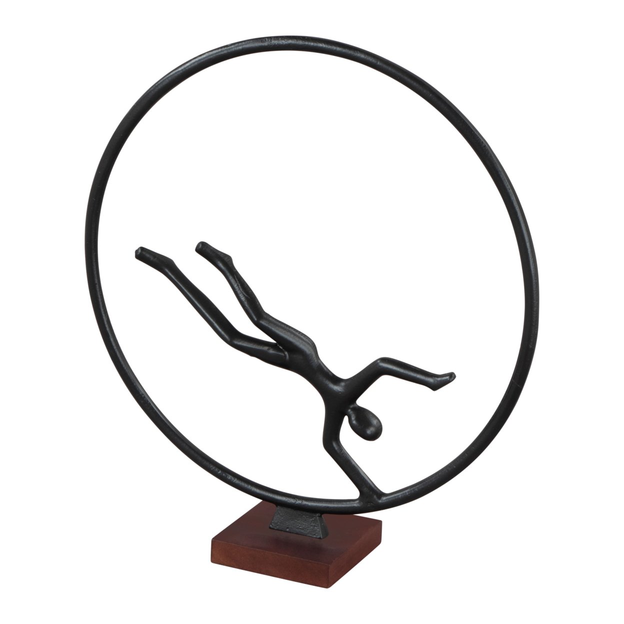Zuo Modern Contemporary Inc. Circle Table Art Black