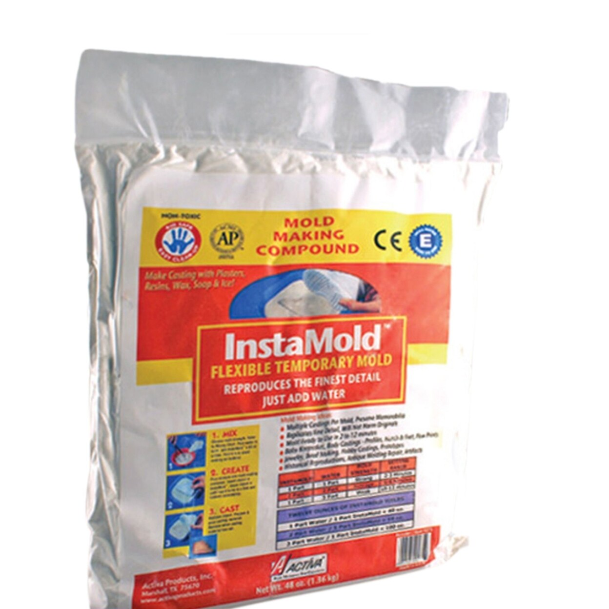 Sandtastik Activa Instamold Flexible Temporary Mold 48 Oz (1.36 Kg)
