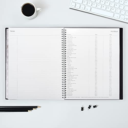 "Enterprise 2023-2024 Academic Planner: Flexible 8.5" x 11" Wirebound Weekly & Monthly Organizer