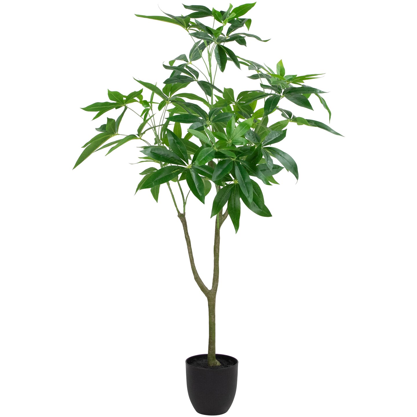 Northlight 4' Artificial Unbraided Potted Green Money Tree | Michaels