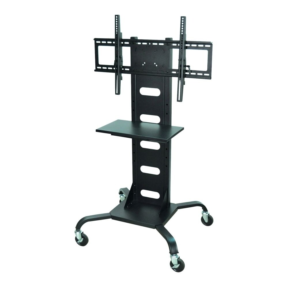 Offex   OF-WPSMS51 - Mobile Flat Panel TV Stand + Mount - Black