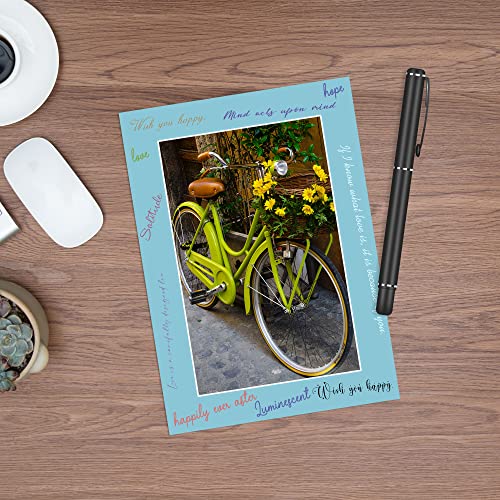 Pack of 25 Acid Free , Mix 5x7 Photo Mats Mattes Matting with White Core Bevel Cut for 4x6 Pictures in Premier