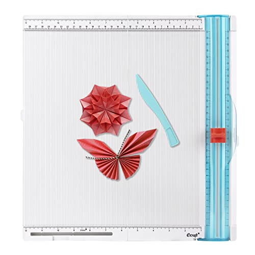  Craft Paper Trimmer and Scoring Board: Ecraft 12 x 12inch Paper  Trimmer Cutter Score Board, Scoring Tool with Paper Folding, for Making  Scrapbooking, Cards, Envelope, Coupons and Photo : Office Products
