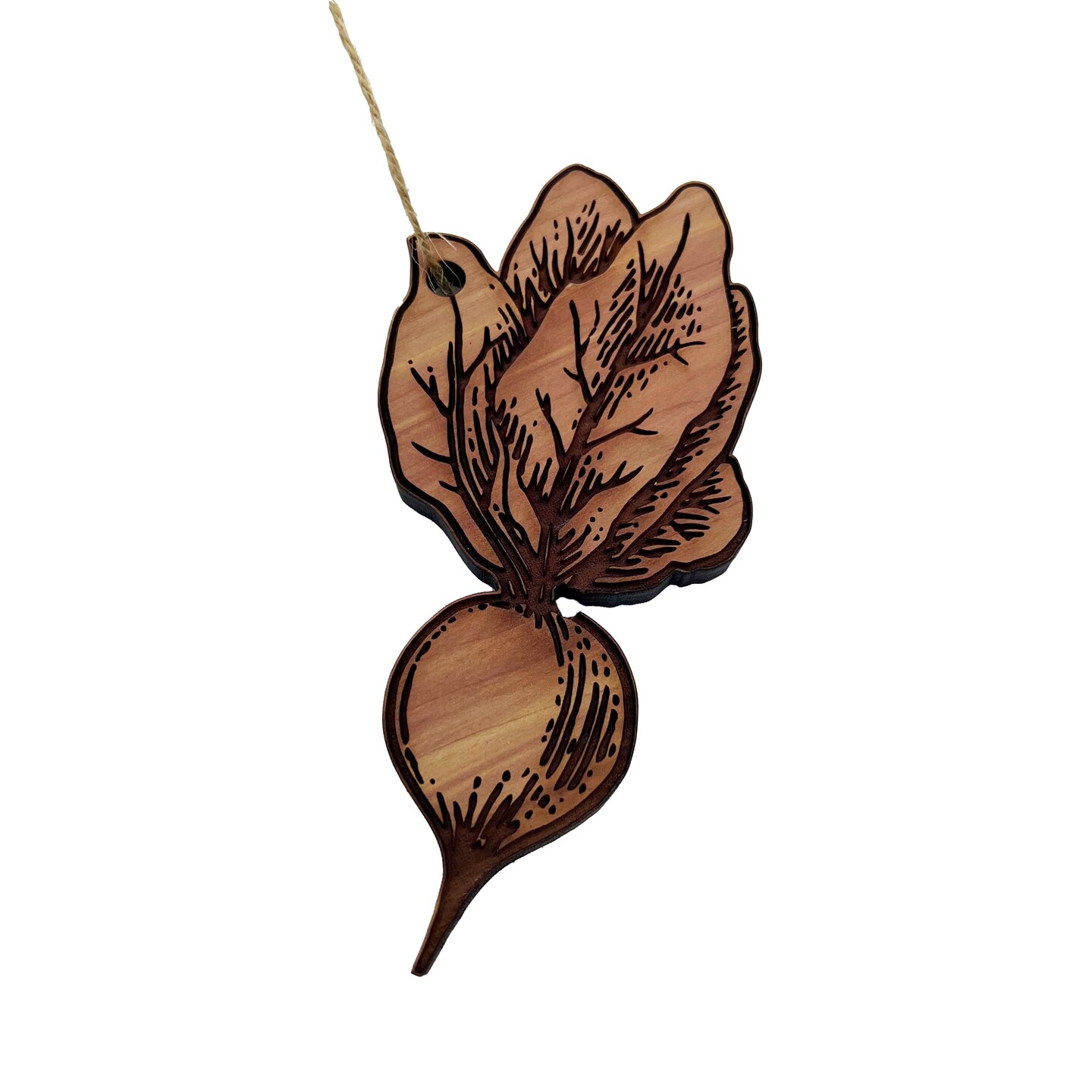 Beet - Cedar ornament Beet - Cedar ornament