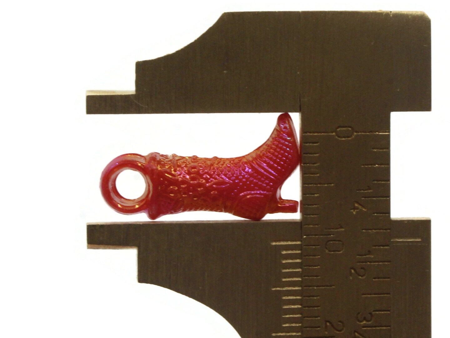 50 20mm High Heel Boot Mixed Color Plastic Shoe Charms