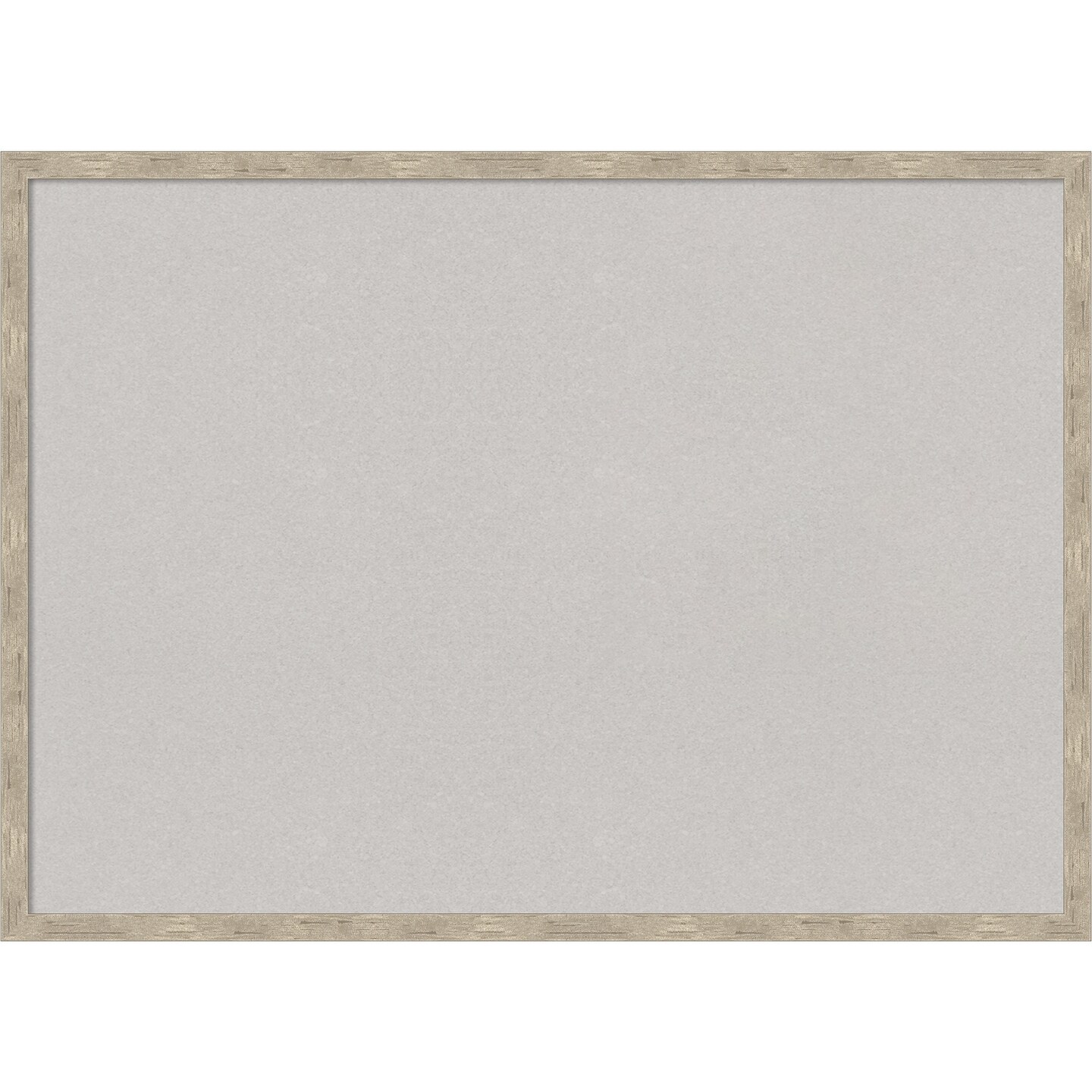 Imprint Wood Framed Corkboard, Grey Cork