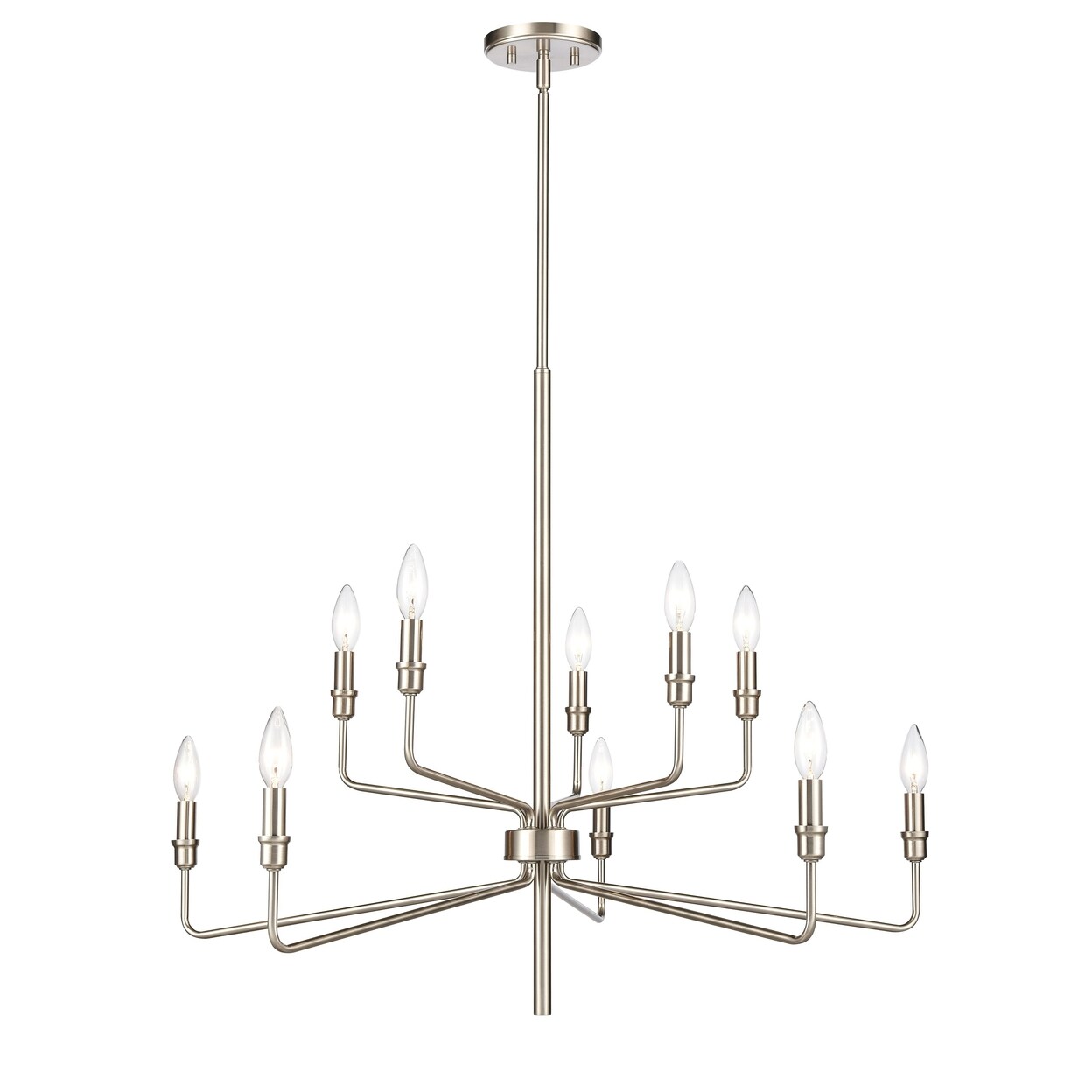 Saginaw 34 Wide 10-Light Chandelier