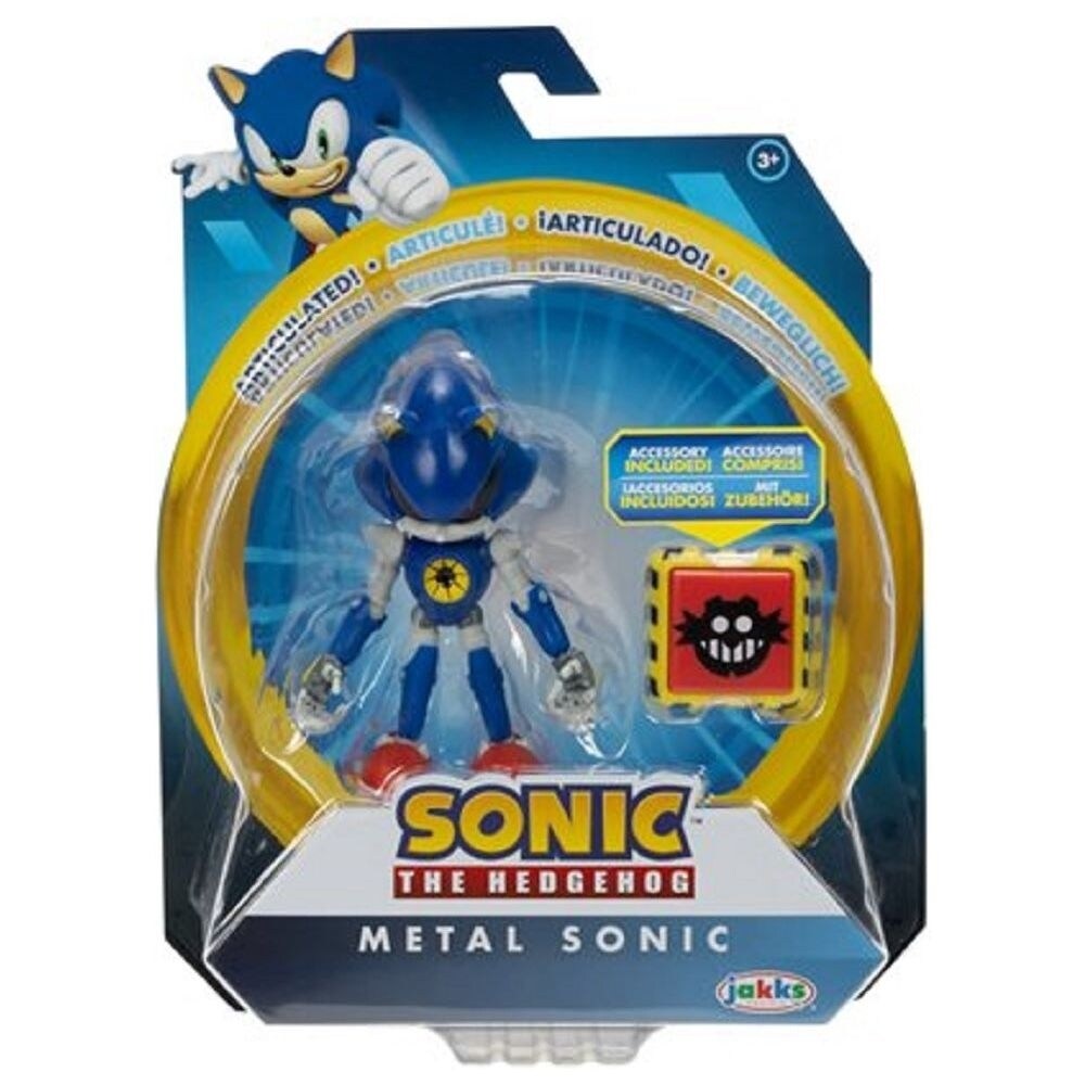 Sonic The Hedgehog 4-Inch Action Figures With Accessory Metal Sonic