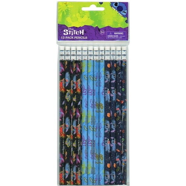 Stitch - Pencils - Wooden - 12Pc