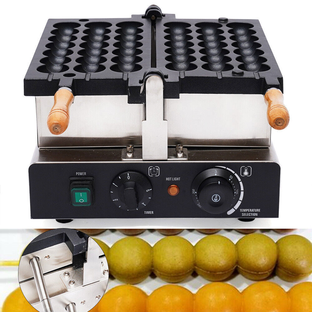 Kitcheniva Commercial Hot Dog orn Dog Waffle Maker Machine