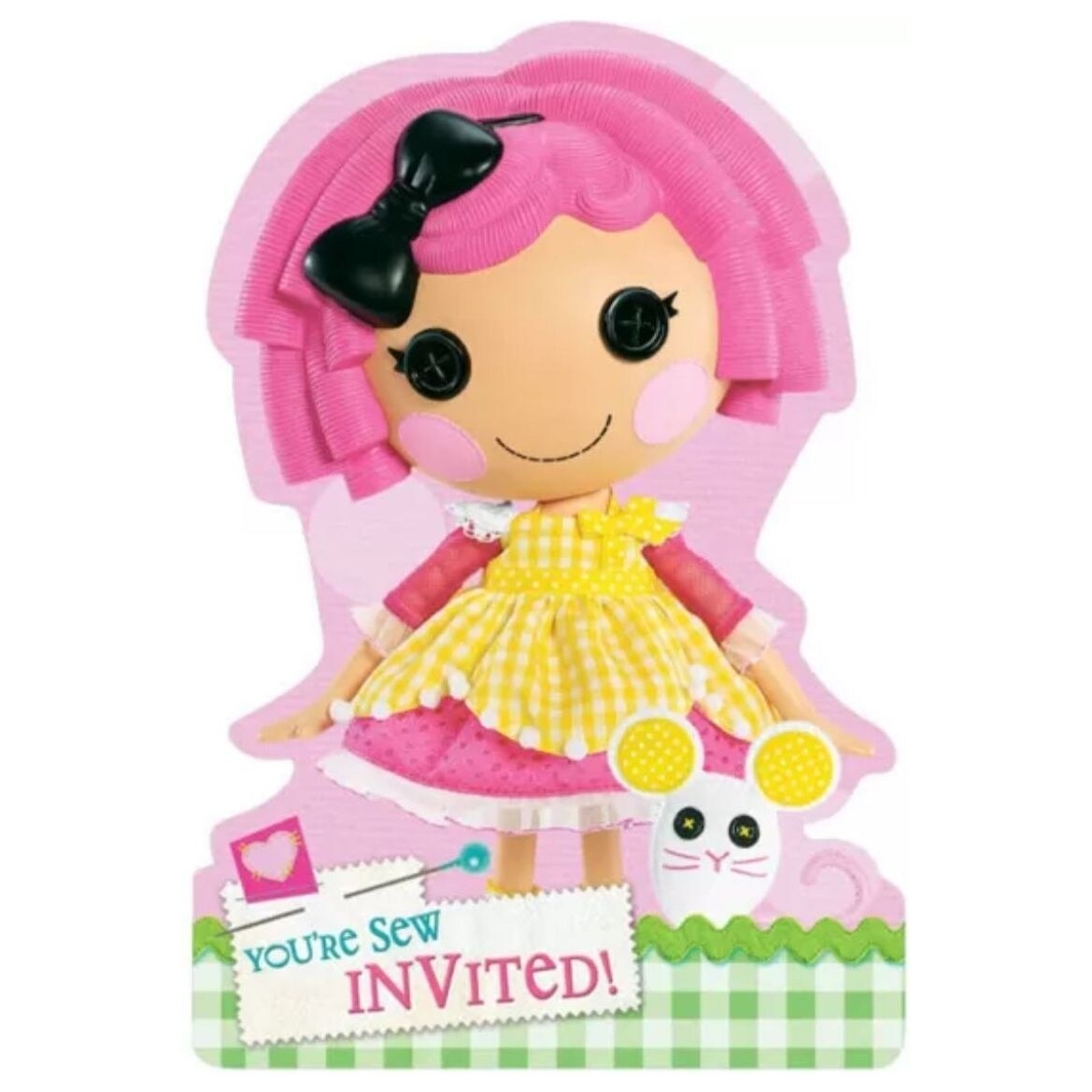 Designware Lalaloopsy Pack of 8 Invitations And Save the Date