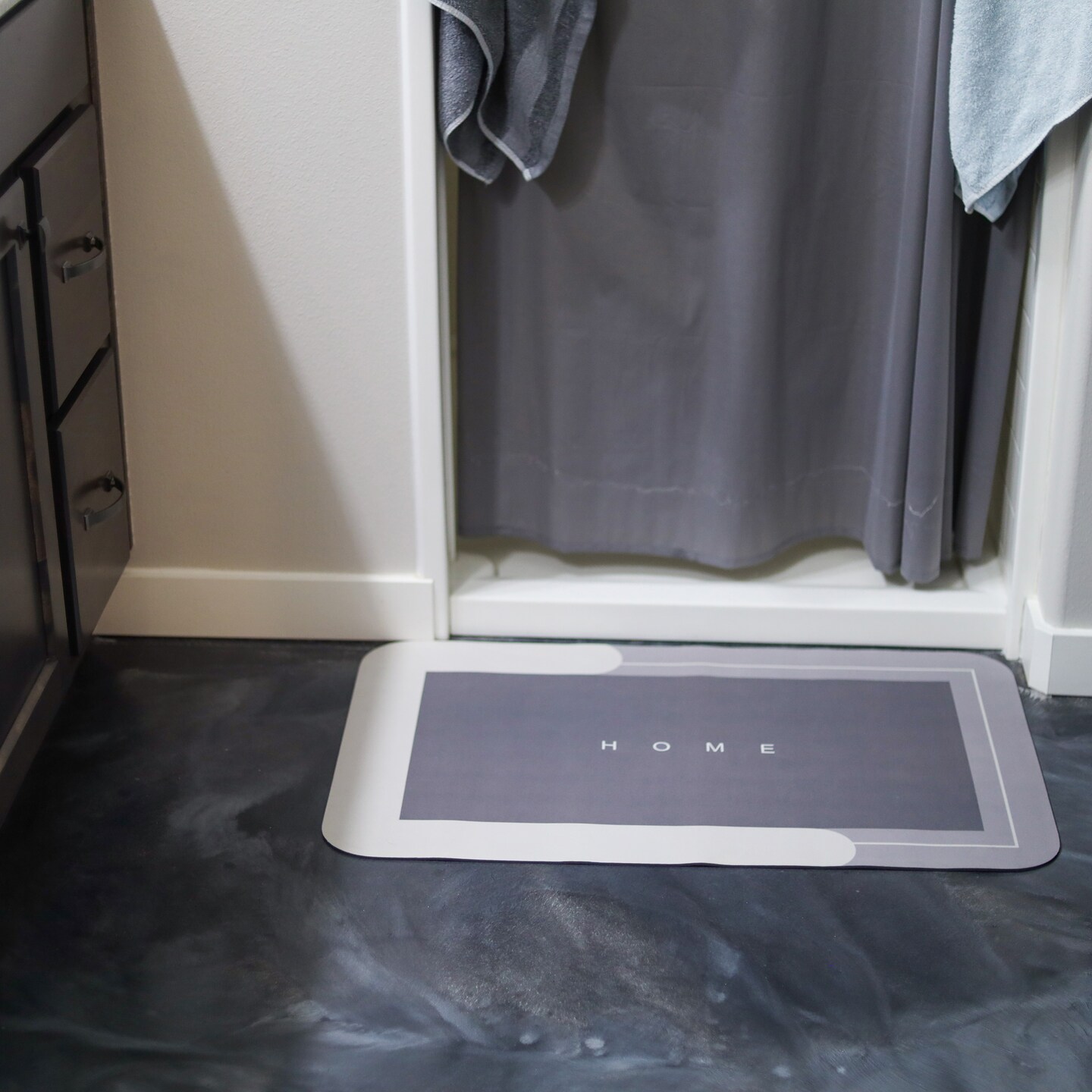 7Penn Non Slip Bathroom Mat - Quick Drying Bathroom Shower Rug - 20 x 31 Inch