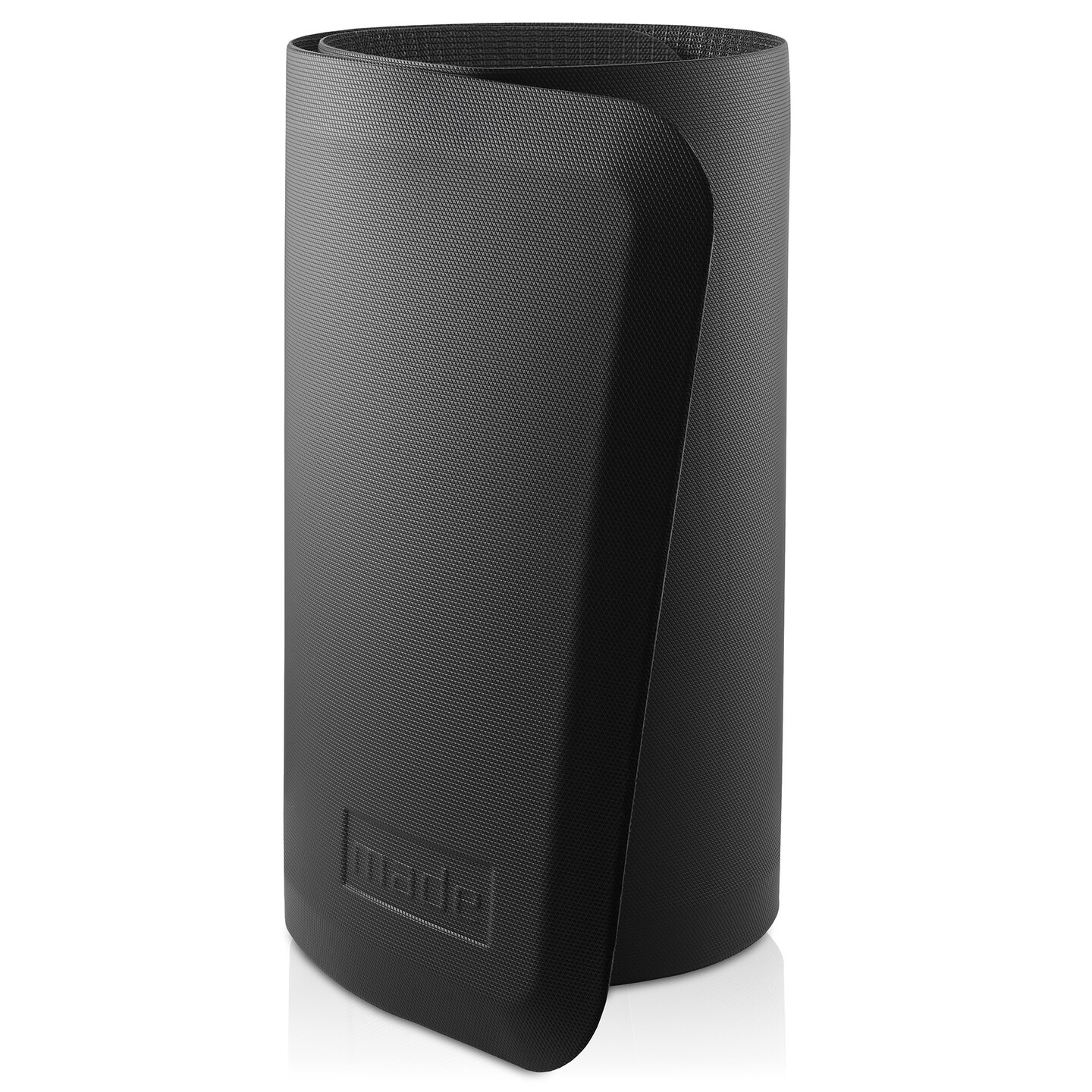 Made Medical 73" x 24" Bedside Non-Slip Fall Mat for Elderly - Fall Prevention Anti-Skid Pad with Beveled Edge Anti-Fatigue Floor Mat, Black