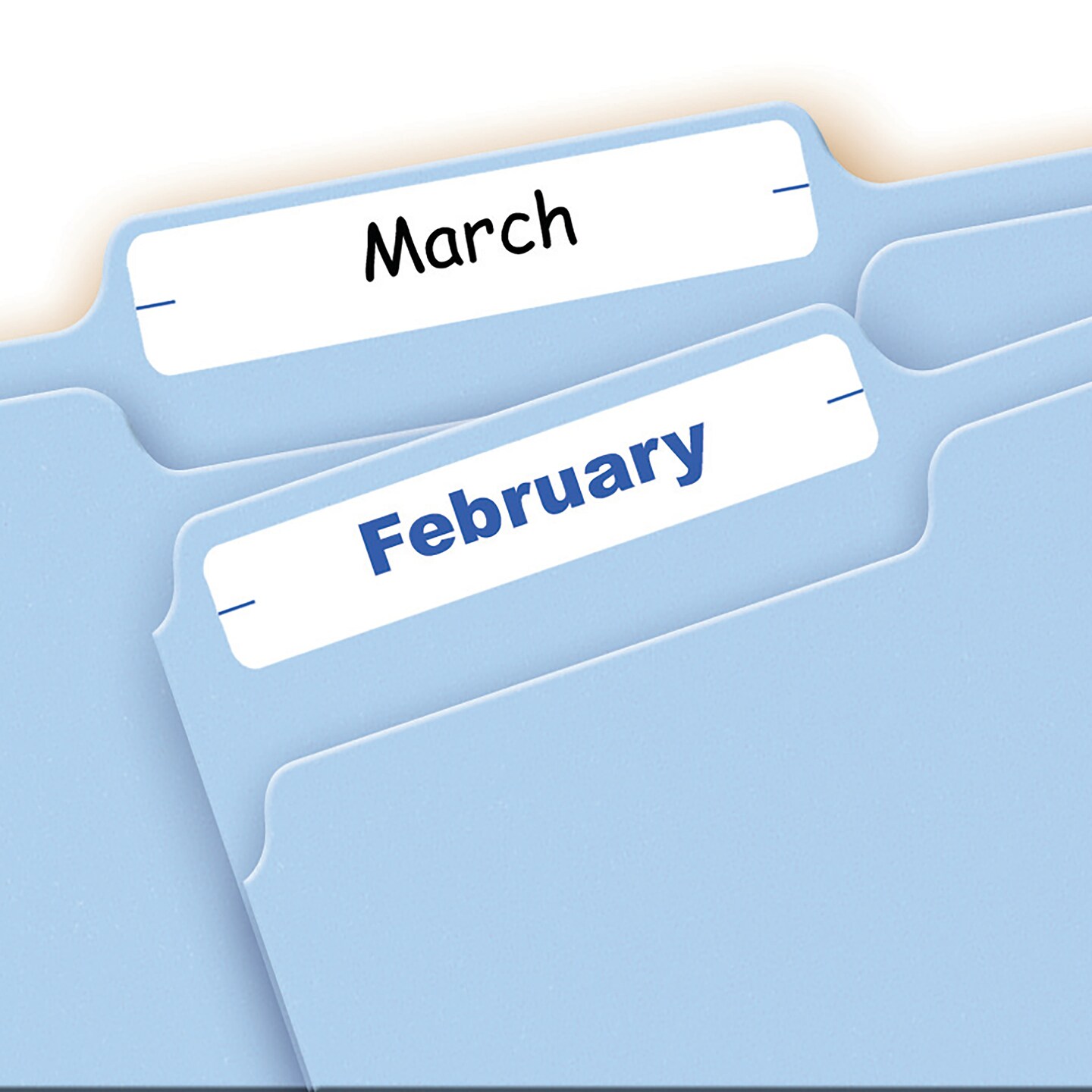 Avery Easy Peel Permanent File Folder Labels on 4" x 6" Sheets, 2/3" x 3-7/16", White, 3 Pack, 756 Labels Total (32131)