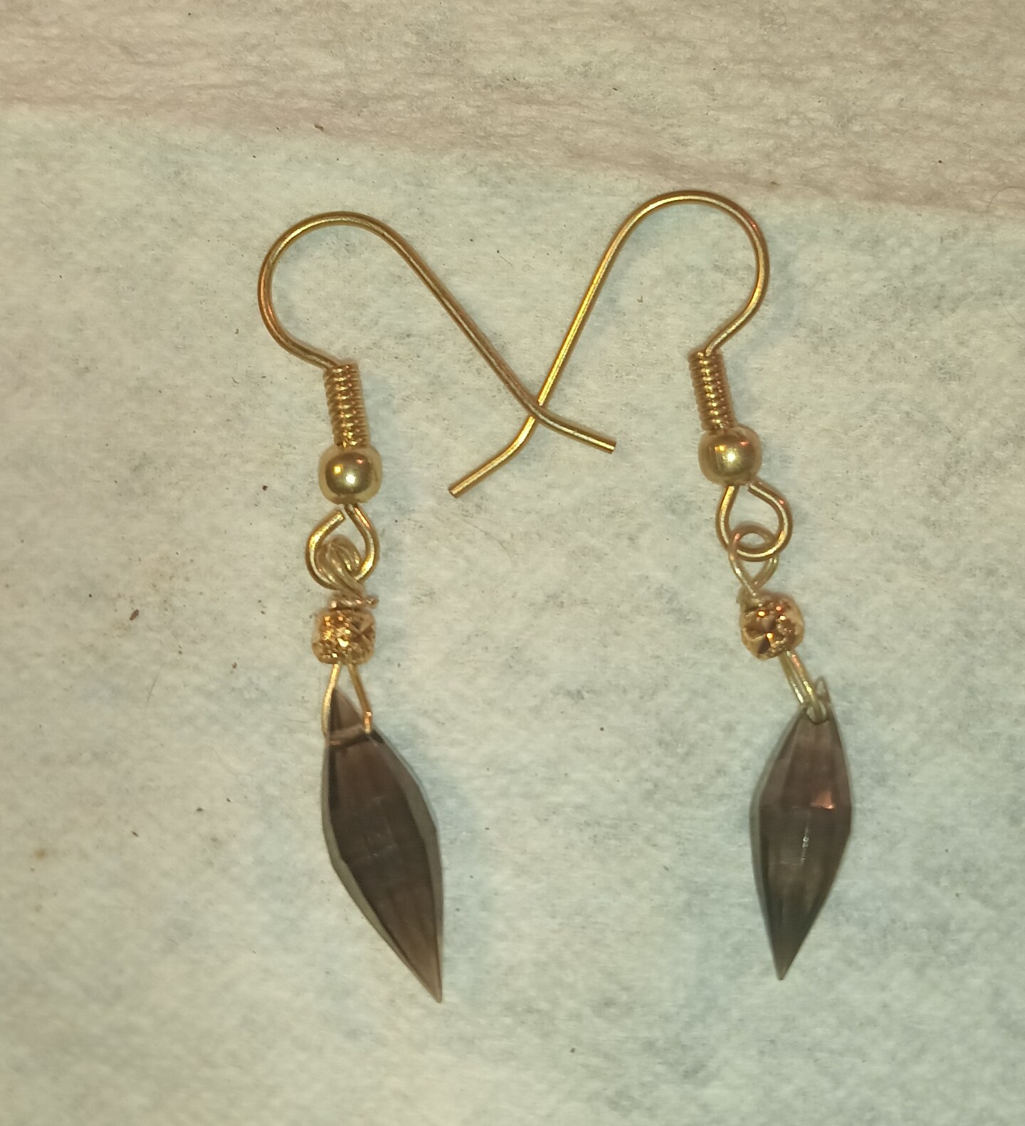 Chocolate hot sale quartz earrings