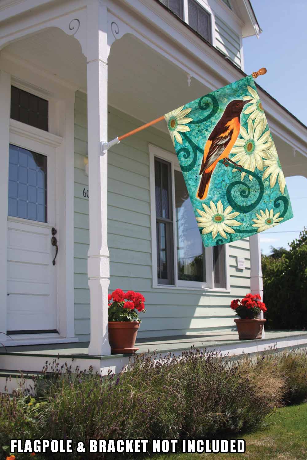Baltimore Oriole Decorative Bird Flag