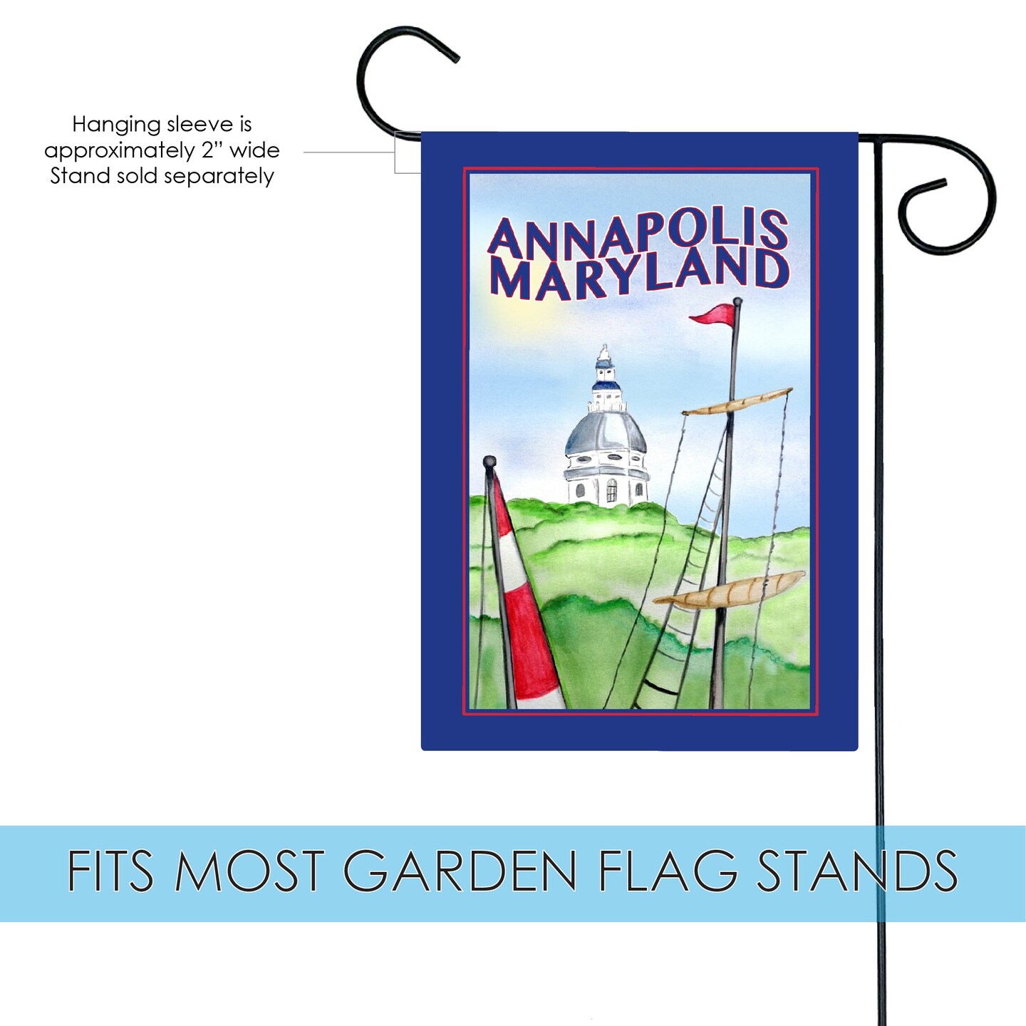 Annapolis Maryland Decorative Annapolis Maryland Flag