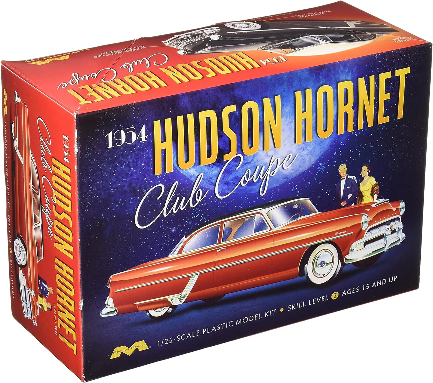 1/25 Moebius 1954 Hudson Hornet Special Car Plastic Model Kit