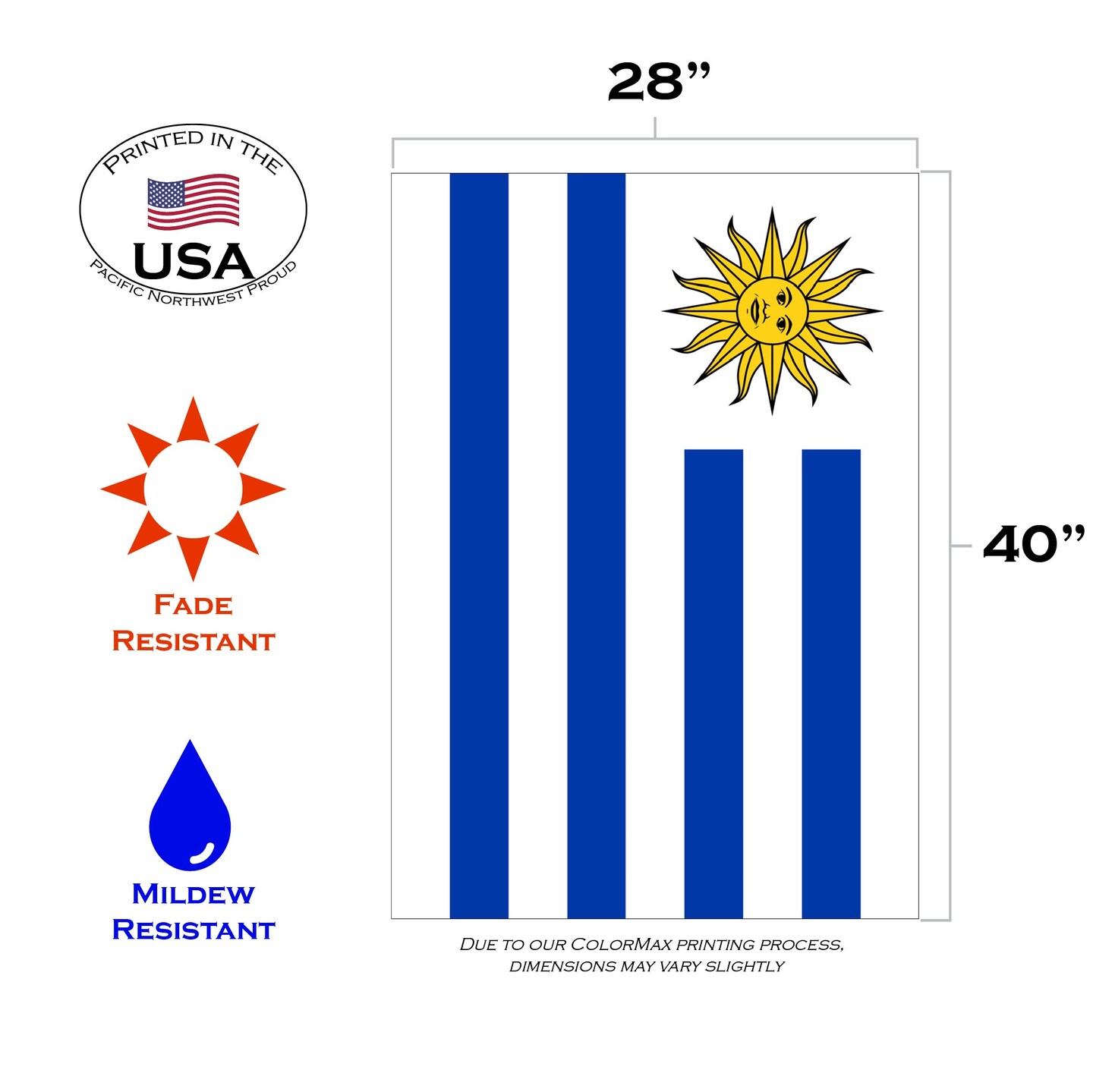 Flag of Uruguay Decorative  Flag