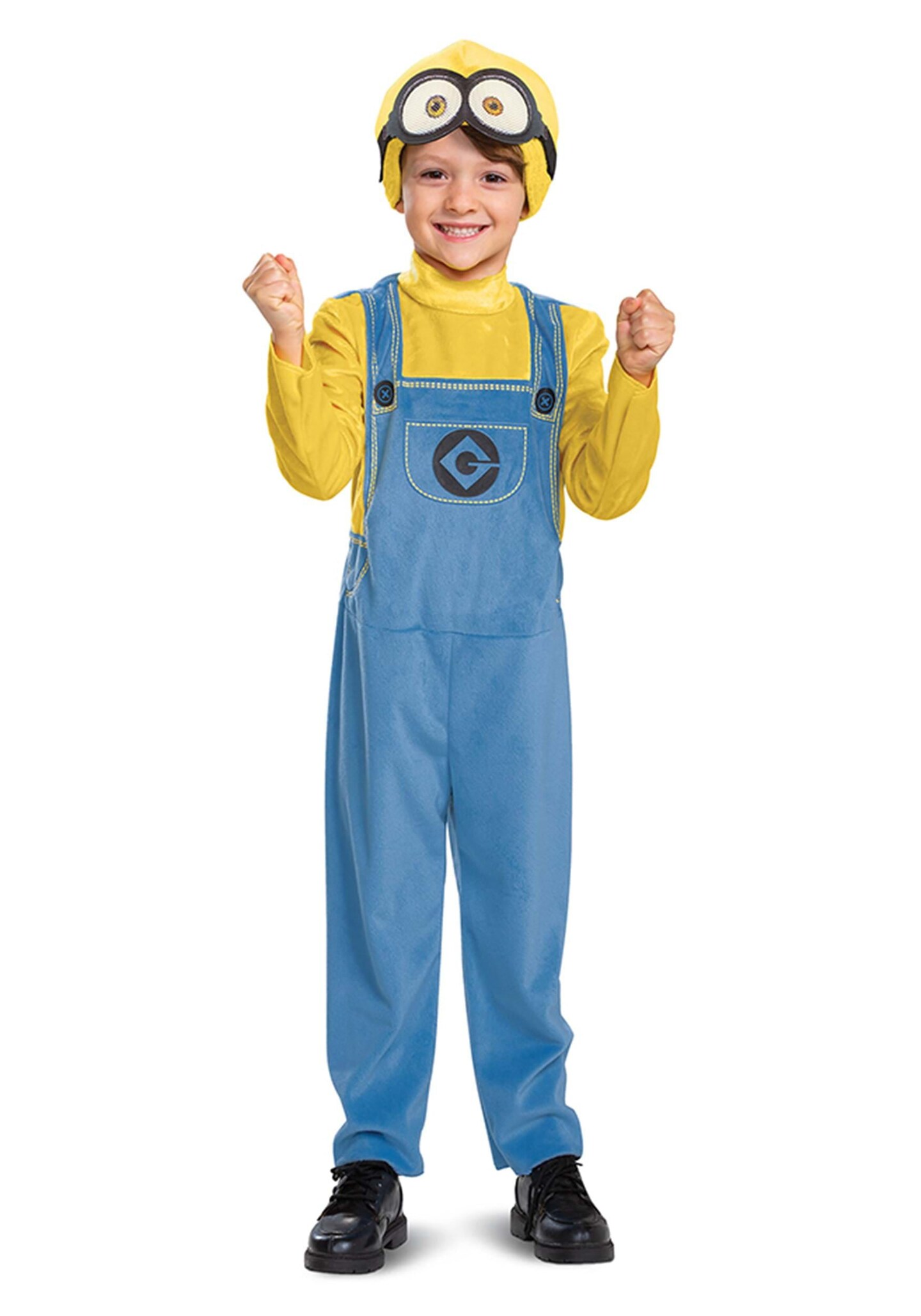 Minion Bob Boys Toddler Minions The Rise Of Gru Halloween Costume-Toddler (3T-4T)