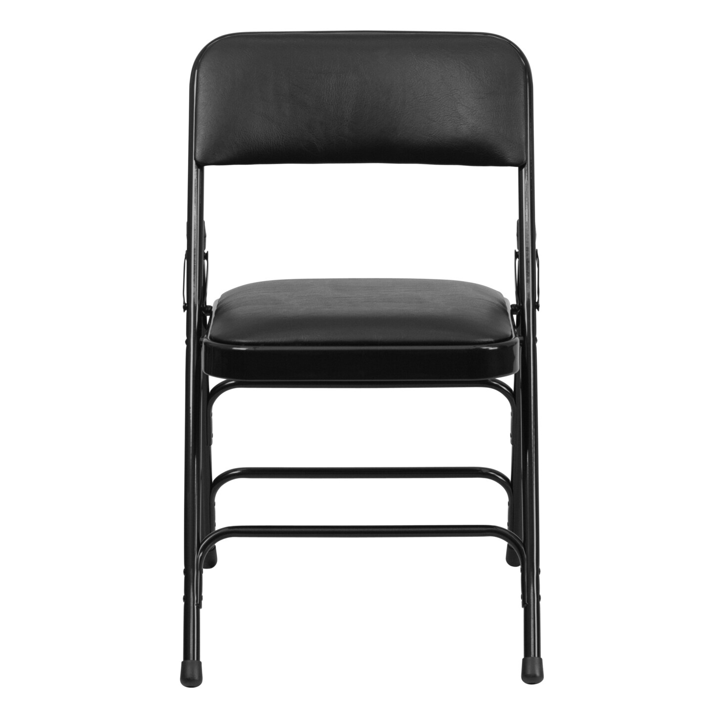 Emma and Oliver 2 Pack Home &#x26; Office Portable Party Events Padded Metal Folding Chair